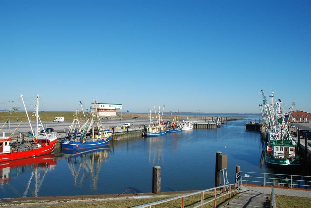 Ferienhaeuser Dornumersiel Esterno foto