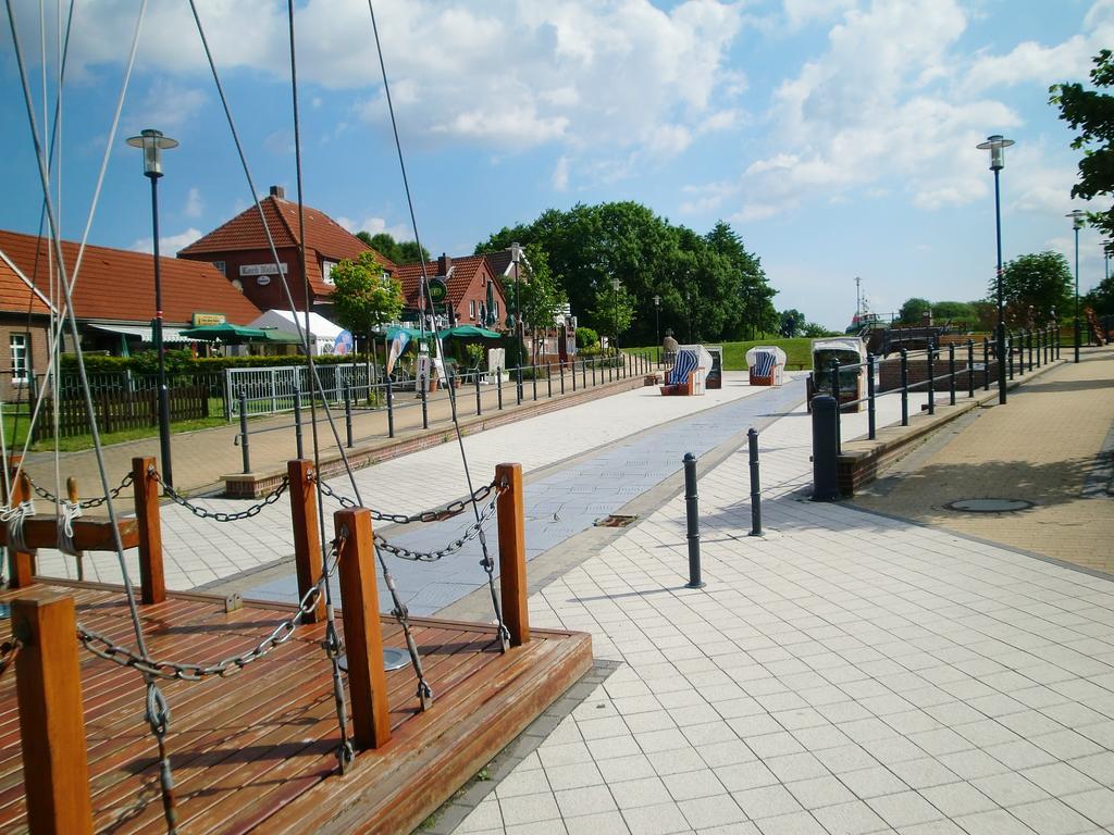 Ferienhaeuser Dornumersiel Esterno foto